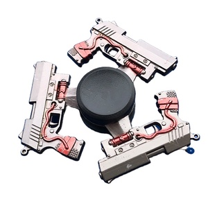 Venta caliente diferentes estilos fidget SPINNER fiesta juguete regalo niños aleación de zinc <span class=keywords><strong>arma</strong></span> militar accesorios alivio de presión giroscopio juguete - Product Image 3
