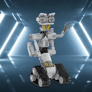 Moc1289 Sáng Tạo Loạt Thunderbolt No.5 313 Pcs Xây Dựng Khối Movie Robot Trang Trí Mô Hình Tự Làm Lắp Ráp Gạch Đồ Chơi Cho Trẻ Em