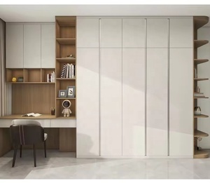 Armoire sur mesure autoportante pour toute la maison, dressing moderne avec miroir pleine longueur, espace de rangement suspendu pour salle à manger, <span class=keywords><strong>aménagement</strong></span> optimisé et fiable - Product Image 1