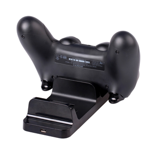 SYYTECH-controlador inalámbrico, soporte de carga Dual para PlayStation <span class=keywords><strong>4</strong></span>, PS4 Slim Pro, base de carga, accesorios de juego - Product Image 3