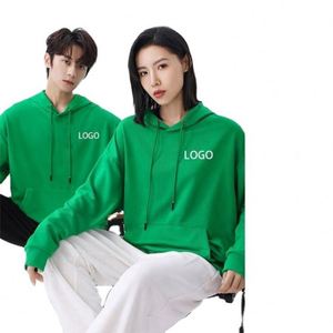 Sudaderas con Capucha de Algodón Saludable de Buena Calidad para Hombre, Sudaderas Deportivas de Primavera para Adultos, Tejido Fino de Punto, Diseño Sólido - Product Image 6