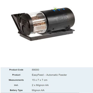 Distributeur automatique de nourriture pour poissons facile à utiliser avec minuterie réglable, en plastique, pour aquarium de salon - Product Image 5