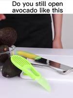 Trancheuse d'avocat multifonction 3in1 Shea manuel Peel Core Hass sans effort Outils de cuisine pour légumes