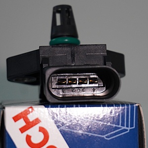 새로운 보쉬 압력 센서 0281002976 7L6145795L (폭스바겐, 아우디, 세아트, 스코다, 메르세데스-벤츠용) 1년 보증 포함 - Product Image 5