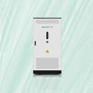 ตู้ ESS ระบบระบายความร้อนด้วยของเหลว Renepoly 125kW 257kWh LiFePO4 พร้อมใช้งานแบบ Off Grid รองรับระบบไฮบริดไมโครกริด แหล่งจ่ายไฟสำรองที่เชื่อถือได้ - Product Image 1