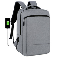Mochila de Computadora Simple, Estilo Moderno, para Negocios y Ocio, de Poliéster, Impermeable, Resistente, para Senderismo, Camping, Escalada