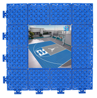 Losetas de PVC Ecológicas Premium para Pisos de Baloncesto, Absorción de Impactos, Enclavables, Antideslizantes, Superficie Deportiva
