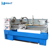 Tour à métaux manuel vertical robuste MHMT CM6241 avec tête à engrenages, 380V, 4 porte-outils, fonction de filetage, pour petites séries de pièces métalliques