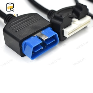 สายเคเบิลวินิจฉัย 8 พิน รุ่น 88890027 สาย OBD รุ่น 88890026 สำหรับอินเทอร์เฟซ Vcads รุ่น 88890020/88890180 เครื่องสแกนวินิจฉัยรถบรรทุกและรถขุด - Product Image 2