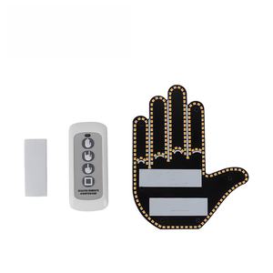 Lumière de freinage LED décorative arrière pour vitre de voiture, à commande gestuelle, couleur ambre, avec télécommande, 12V 10W, accessoires automobiles - Product Image 1