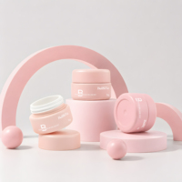 Gel de construction 5G personnalisé OEM/ODM, pots ronds vides pour vernis gel, mini pots de gel pour ongles, emballage cosmétique PP à marque privée