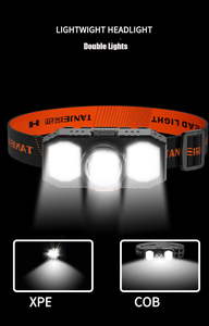 Cảm Biến Chuyển Động Không Thấm Nước Đèn Pha Đèn Pha Đèn Pin, Usb Sạc Led Head Lamp - Product Image 3