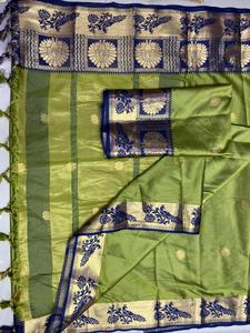 Nouveau Saree en soie de coton avec chemisier pour femme indienne, sari à bas prix, vente en gros de vêtements Surat - Product Image 2