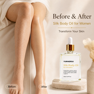 Aceite Corporal Sedoso de Marca Privada para Mujer, con Manteca de Karité, Argán, Semilla de Uva y Aceite de Jojoba, Ligero, de Absorción Instantánea, Hidratación Profunda, No Grasoso - Product Image 5