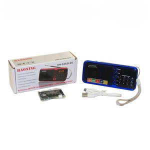 Dongguan alta calidad OEM portátil Radio inglés español FM AM SW MP3 Player USB Digital recargable 600mAh batería Radio barata - Product Image 5