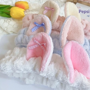 Serre-tête coréen style chat mignon avec nœud pour fille, <span class=keywords><strong>accessoire</strong></span> pour cheveux, idéal pour le SPA et le démaquillage - Product Image 3
