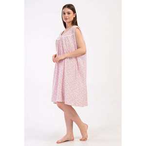 Camisón Ihan para Mujer Talla Grande, Ropa de Dormir Informal Tejida, Color Morado - Product Image 4