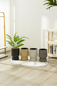 <span class=keywords><strong>Maceta</strong></span> de Plástico con Forma de Copa de Vino y Autorriego para Uso en el Hogar y Jardín, Estilo Clásico, Color Personalizado - Product Image 2