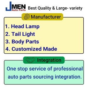 Jmen ไฟท้ายรถยนต์ FIAT 500L,อะไหล่ไฟท้ายไฟท้ายหลอดไฟ Led ด้านหลังรถไต้หวัน - Product Image 6