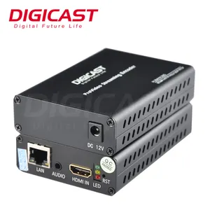 라이브 스트리밍 비디오 인코더 용 DMB-8900N 플러스 휴대용 인코더 1080P H265 UDP SRT HLS