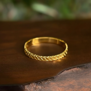 Fashion <b>Bangle</b> 316L Stainless Steel PVD Gold Plating Sustainable Resistant Jewelry <b>for</b> Women and <b>Men</b> - Product Image 3
