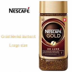 Café Instantáneo en Polvo Medalla de Oro Importado de Suiza Suave y Refrescante Negro Puro con Sabor a Chocolate Amargo Empaquetado en Bolsa - Product Image 4