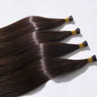 Extensions de cheveux en kératine italiennes, cheveux humains vierges Remy, extensions de cheveux à pointes en kératine, 12-28 pouces