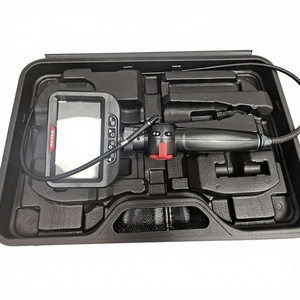 Boroscope articulé de 6,2 mm, 2 voies, 360° °   Endoscope de direction avec écran LCD 4,3 pouces, caméra d'inspection étanche IP67 avec 6 LED pour le contrôle des termites - Product Image 1