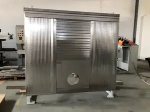 Cobertura de parede integrada da máquina cnc para proteção de rails linear