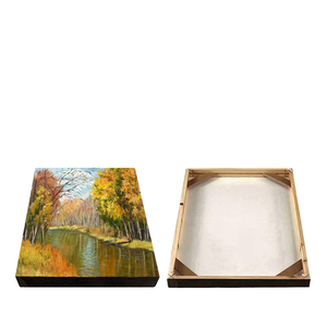 Diy Creative Solid Wood <b>Canvas</b> <b>Frame</b> Kit 16x20 Inch Eco-Friendly Handmade for Oil Painting Wall Art Customized Art <b>Frames</b> - Product Image 1