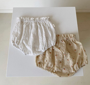Ensembles de Vêtements d'Été pour Bébés Filles : Haut en Coton Style Pastoral et Pantalon Bouffant Coréen à Motifs Floraux (2 Pièces) - Vente en Gros - Product Image 6