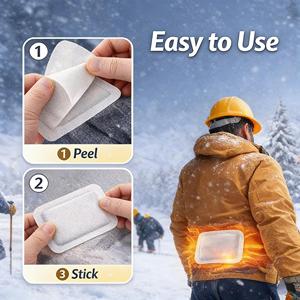 屋外用ボディウォーマーパッチ 10時間保温 防寒作業用 使い捨て OEM工場 - Product Image 3