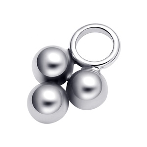 سلسلة جسم معدنية أبدية من الذهب الأبيض الخالص عيار 14 قيراط - Product Image 5