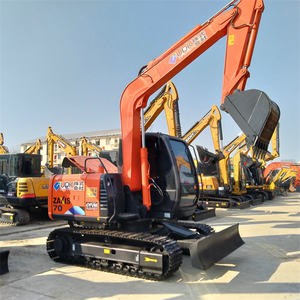 Parfait état d'origine Japon Hitachi zx70 mini pelle d'occasion 7 tonnes pelleteuse d'occasion moteur ISUZU - Product Image 2