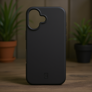Pour 17 SENSATION Étui de téléphone portable antichoc en TPU noir avec design couleur unie - Product Image 3