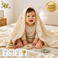 Envoltura para Bebé con Diseño de Mariposa, Bambú/Algodón, Certificación OEKO-TEX, Envoltura Ultra Suave con Gorro, Conjunto de Envoltura para Bebé con Velcro para Recién Nacidos
