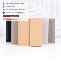 Yihe Etsy Ins TK A7 terlaris 10-warna cincin kulit Saffiano Epi pengatur dompet Binder untuk organisasi penganggaran uang