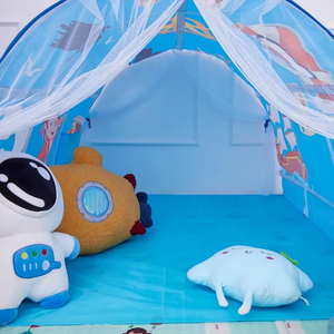 Mosquitero Infantil para Niños, Diseño de Barco Pirata, Casa de Juegos, Princesa Rosa, Tienda de Campaña Familiar para Interiores - Product Image 4