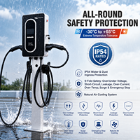 Nouveau chargeur intelligent pour VE 14 kW certifié CE, boîtier étanche IP65, installation en garage pour recharge quotidienne, prise en charge des commandes en gros