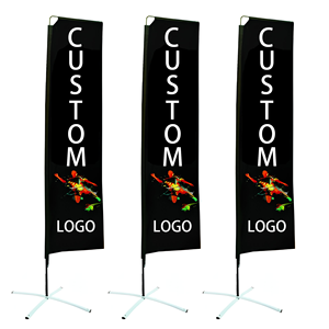 Drapeau fanion en forme de larme résistant à la décoloration, entièrement imprimé, attrayant et durable, promotions du Black Friday, conception gratuite - Product Image 1