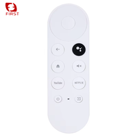 Télécommande vocale G9N9N de qualité supérieure pour Google Chromecast TV avec matériaux en plastique et silicone