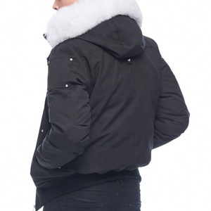 Chaquetas <span class=keywords><strong>Bomber</strong></span> <span class=keywords><strong>para</strong></span> <span class=keywords><strong>Hombre</strong></span> al por Mayor <span class=keywords><strong>con</strong></span> Logotipo Personalizado, <span class=keywords><strong>Chaqueta</strong></span> de Moda Multifuncional <span class=keywords><strong>con</strong></span> Cuello de Piel y Capucha de <span class=keywords><strong>Forro</strong></span> <span class=keywords><strong>Polar</strong></span> - Product Image 2