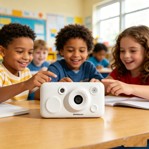 Cartoon Kids AI <b>Camera</b> Smart Photography Toy Rechargeable <b>Mini</b> AI <b>Camera</b> Educational Creative Toy for Children Holiday Birthday - Product Image 1