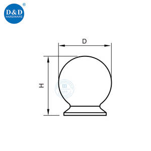 Yüksek kaliteli paslanmaz çelik Modern şık çekme mobilya kolları dolap kulpu çekmece topuzu - Product Image 6