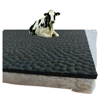 Matelas et tapis de vache: caoutchouc de 19mm/EVA anti-dérapant pour cheval de bétail laitier, dormir/debout/remorque | clous et machine de 75mm
