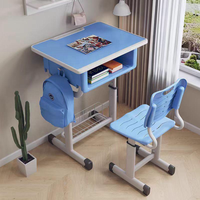 Meubles scolaires élégants, table et chaise en métal japonais pour enfants, modernes, pour salle de classe, chambre d'enfant, salon