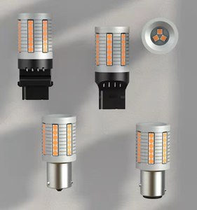 Haute Qualité 30W 45SMD <span class=keywords><strong>3030</strong></span> Sans Hyper Flash Canbus 1156 3156 7440 BA15S BAU15S P21W T20 T25 LED Ambre PY21W Canbus BAU15S Orange - Product Image 6