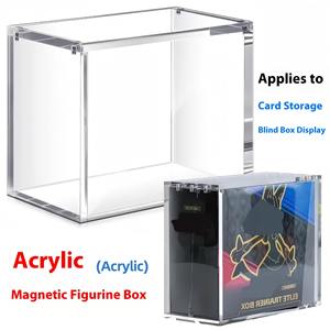 Vitrine magnétique en acrylique transparent pour Pokemon ETB Booster Box Protector Strong UV Resistant Card Storage Holder Custom Logo - Product Image 4