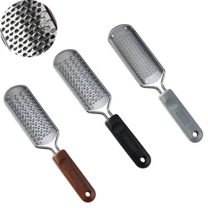 Top Quality Stainless Steel Custom Foot Rasp File Callus Remover Dead Rough Skin Callus Remover With Handle