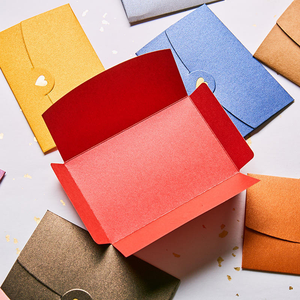 <strong>Custom</strong> Recyclable Mini Paper Business <strong>Envelope</strong> Assorted Colorful Bulk Button <strong>Envelope</strong> Pockets - Product Image 4
